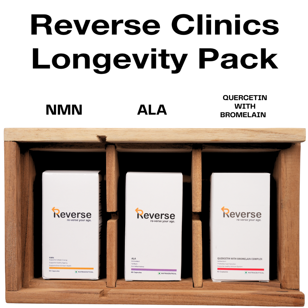 Longevity Pack - Reverse Clinics ( With Tissue Box )