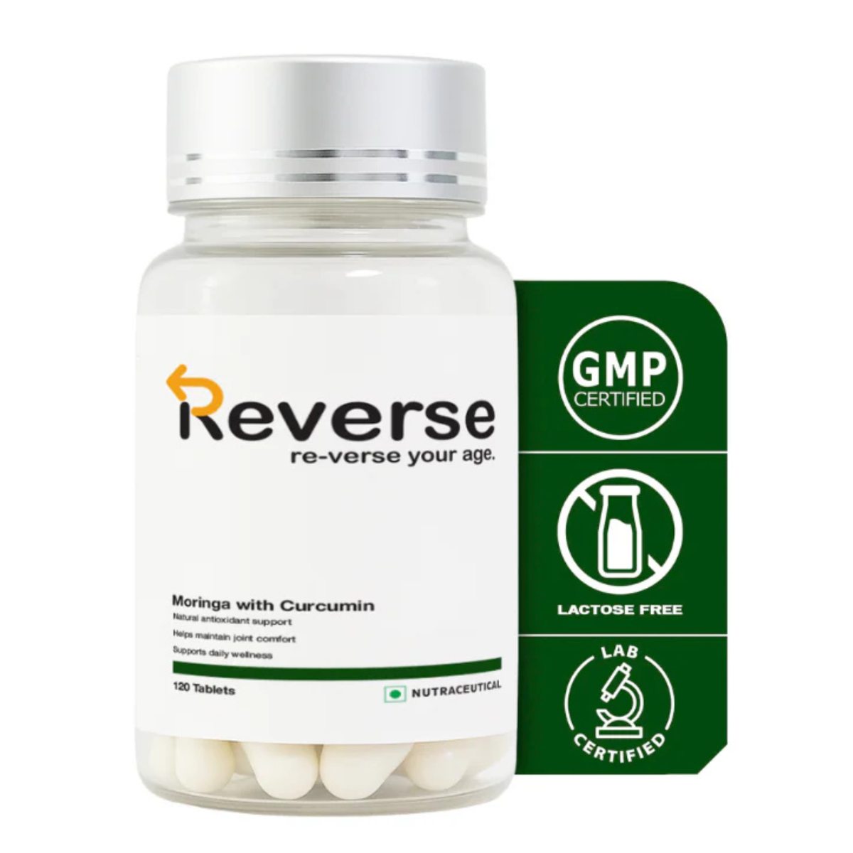 Moringa  with Curcumin - 180 tablets