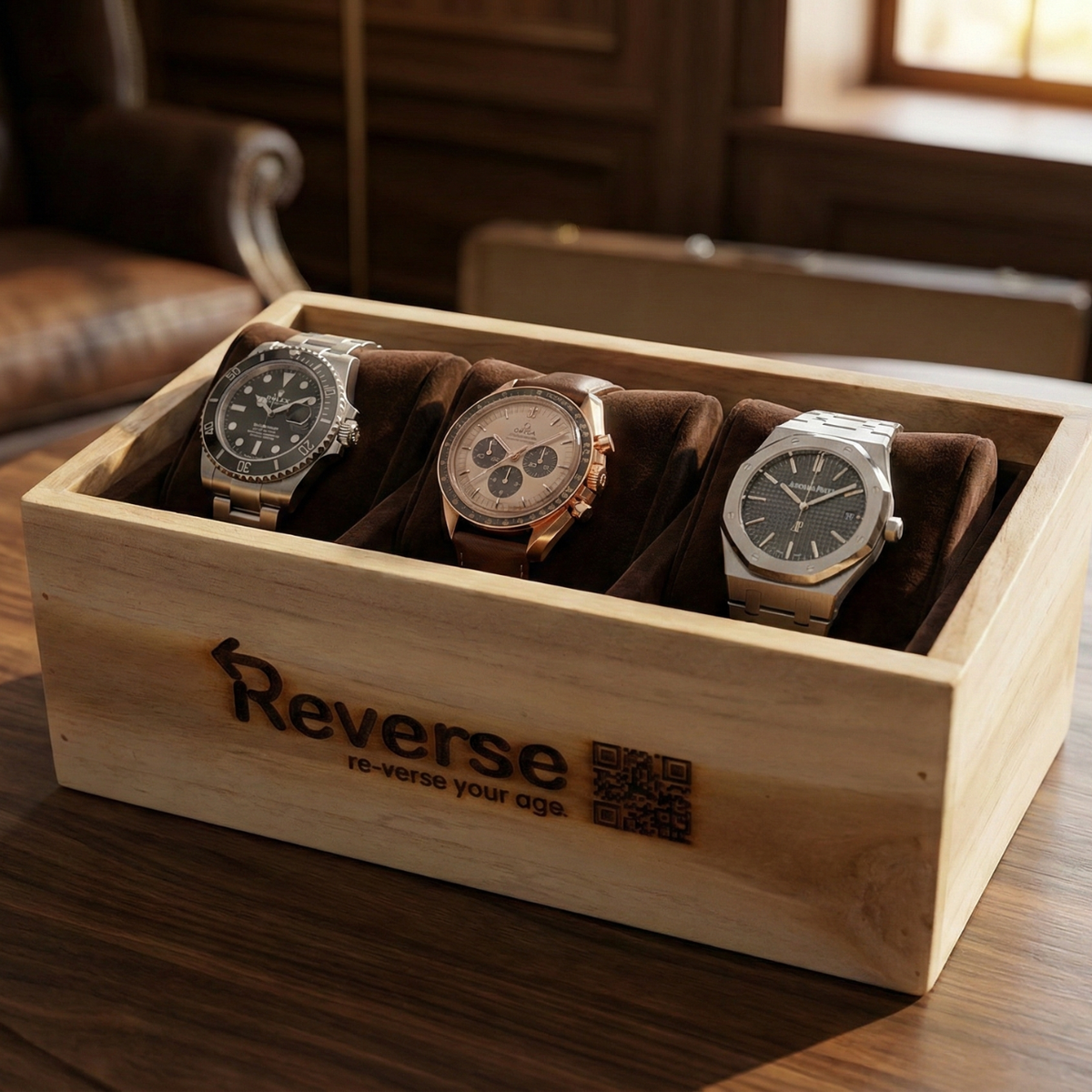 Reverse Wooden Box