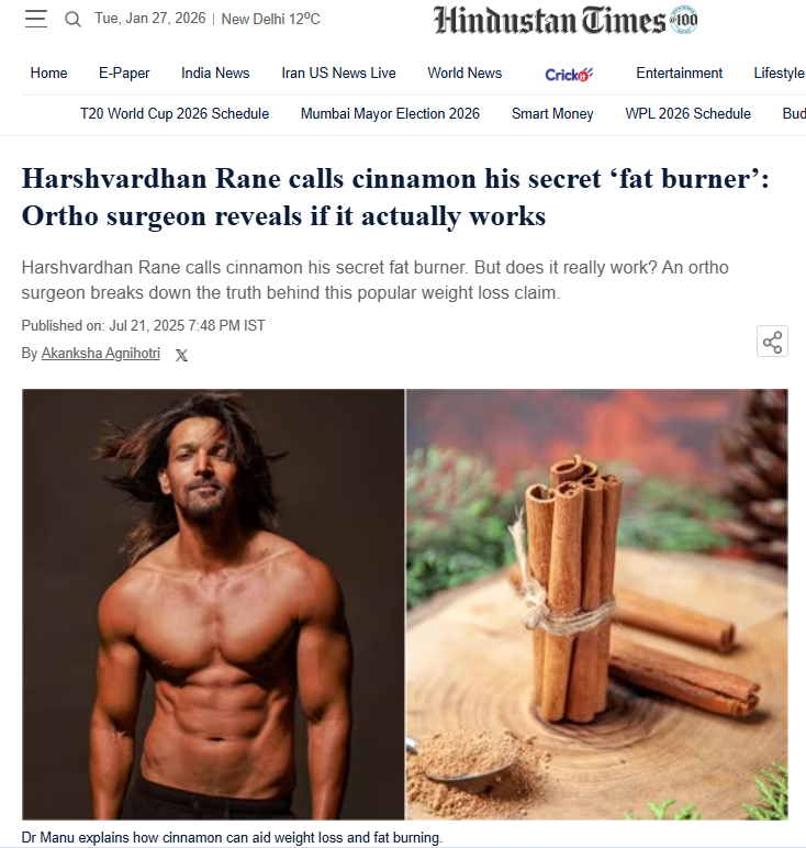 Does Cinnamon Really Help Burn Fat? Doctor Explains the Truth