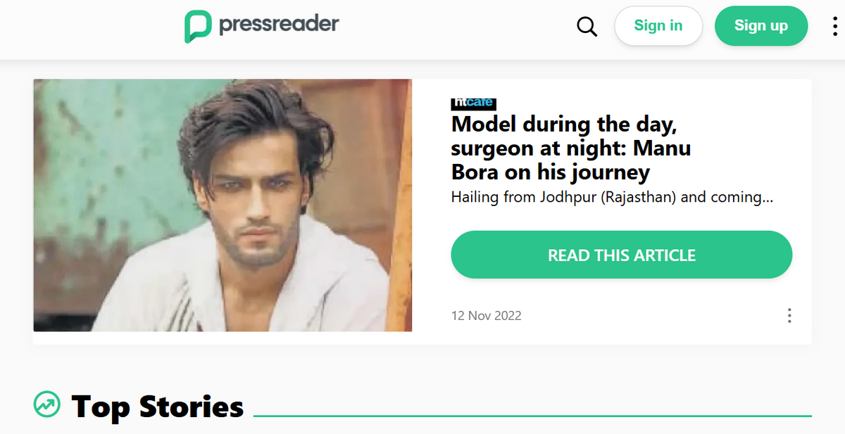 Model by Day, Surgeon by Night: Dr. Manu Bora’s Inspiring Dual Journey