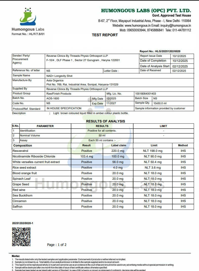 Quality Certificate 2