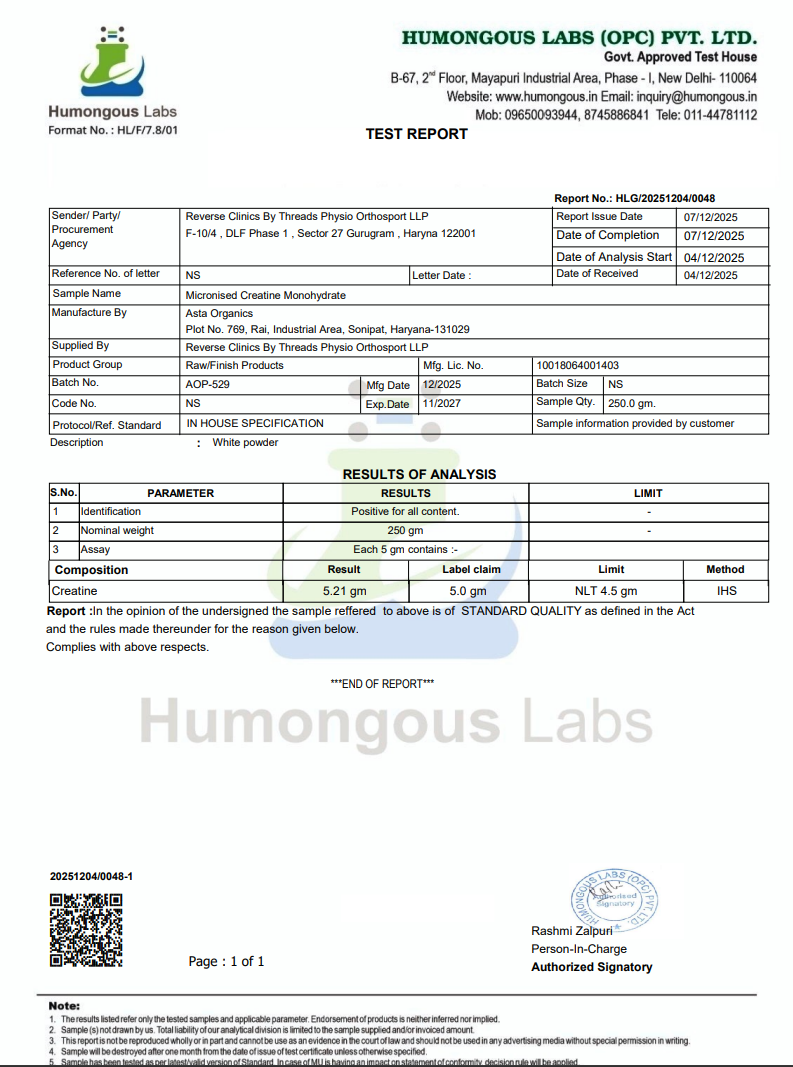 Quality Certificate 2