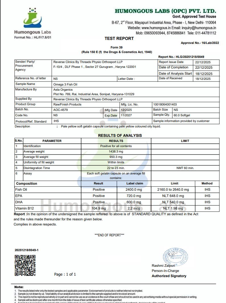 Quality Certificate 2